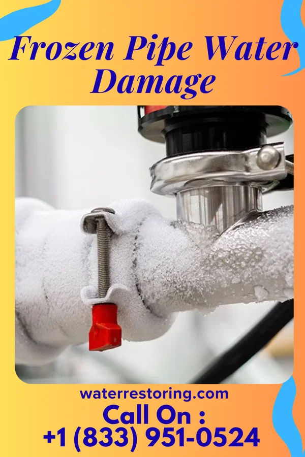 Frozen Pipe Water Damage in Cimarron Hills, CO